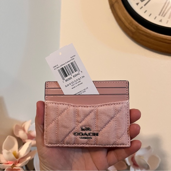 Coach Handbags - Coach! Coach Slim Id Card Case BALLERINA/CARNATION 🌸